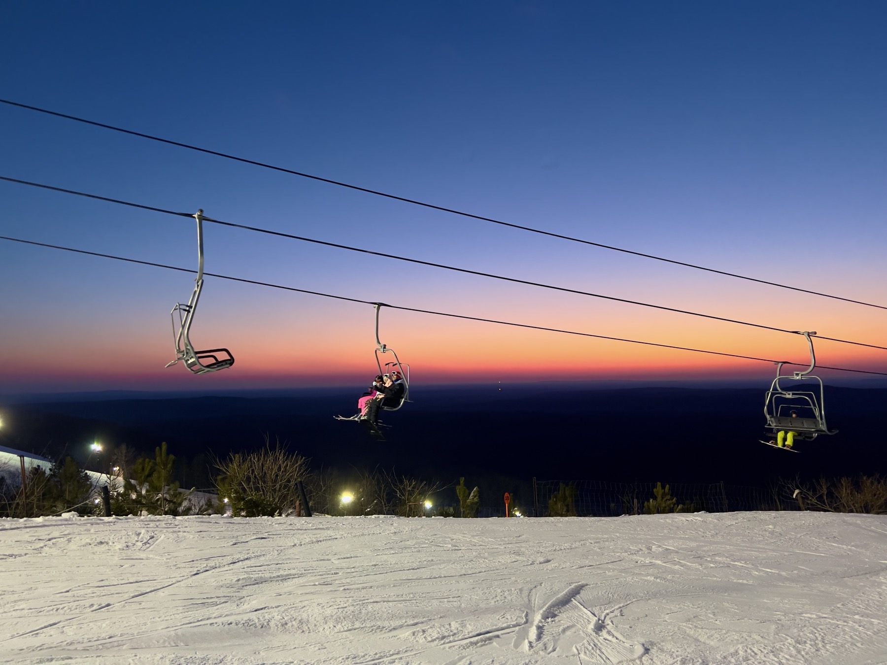 Sunset with Ski Lift